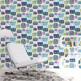 Galerie G78583 Kids and Teens Purses Blue Wallpaper G78583 Blue Wallpaper