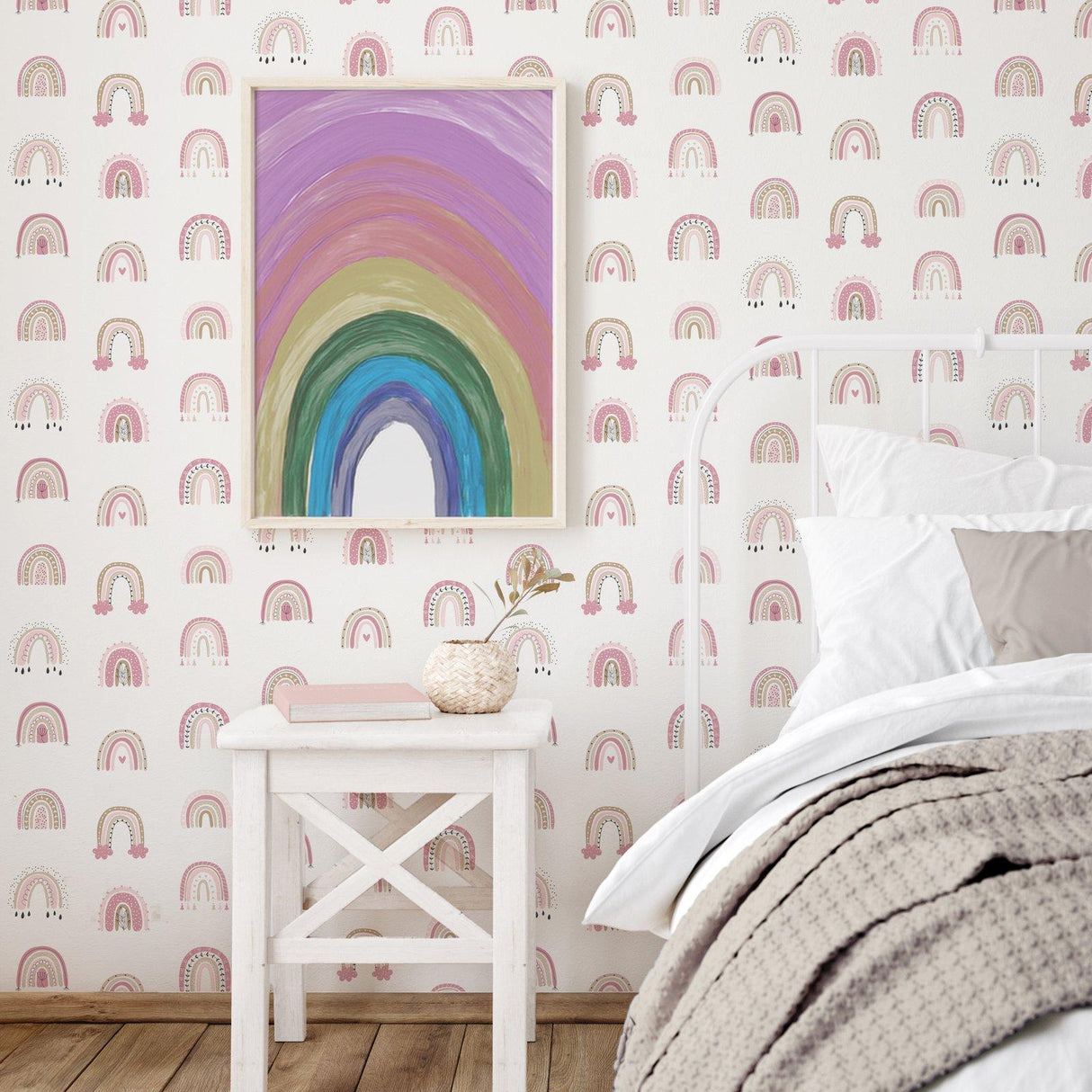 Galerie G78584 Kids and Teens Rainbo-Ho Pink Wallpaper G78584 Pink Wallpaper