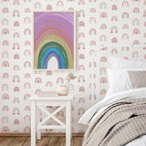 Galerie G78584 Kids and Teens Rainbo-Ho Pink Wallpaper G78584 Pink Wallpaper
