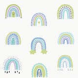 Galerie G78585 Kids and Teens Rainbo-Ho Blue Wallpaper G78585 Blue Wallpaper