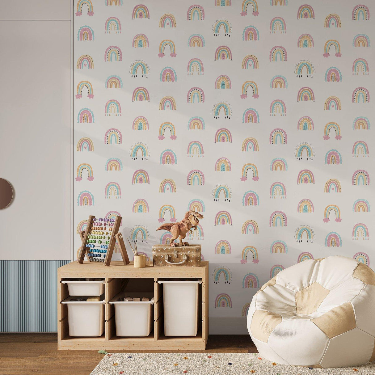 Galerie G78586 Kids and Teens Rainbo-Ho Yellow Wallpaper G78586 Yellow Wallpaper