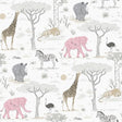 Galerie G78589 Kids and Teens Savannah Grey Wallpaper G78589 Grey Wallpaper