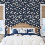 Galerie G78590 Kids and Teens Sharks Blue Wallpaper G78590 Blue Wallpaper