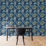 Galerie G78595 Kids and Teens Skater Boy Blue Wallpaper G78595 Blue Wallpaper