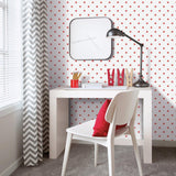 Galerie G78600 Kids and Teens Stars Red Wallpaper G78600 Red Wallpaper