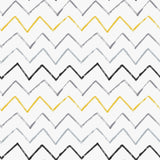 Galerie G78605 Kids and Teens Zig Zag Yellow Wallpaper G78605 Yellow Wallpaper