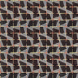 Gaston Y Daniela REYEZUELO BLACK/NARANJA Upholstery Fabric
