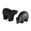 Napa Black KODA BEAR SCULPTURES ST/2