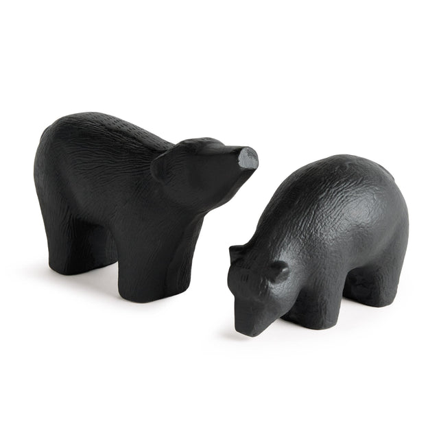 Napa Black KODA BEAR SCULPTURES ST/2