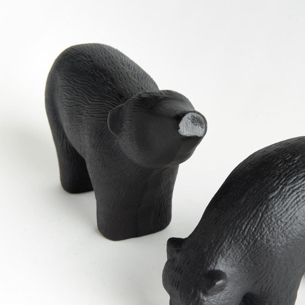 Napa Black KODA BEAR SCULPTURES ST/2