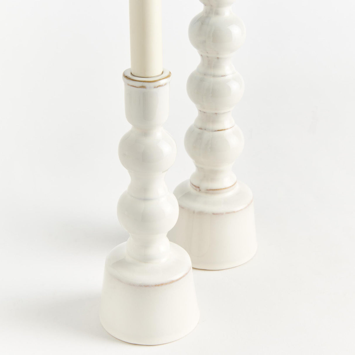 Napa Cream CAROLINE TAPER HOLDERS ST/2