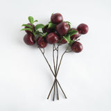 Napa Burgundy APPLE BRANCHES 20" ST/4