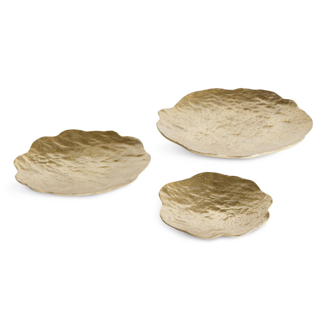 Napa Gold RYLEE DECORATIVE TRAYS ST/3