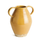 Napa Ochre/Natural MAISHA VASE WITH HANDLES SMALL