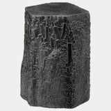 Global Views Soros Soros Accent Table-Black-Tall 20"H x 16"W x 16"D Accent Table