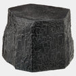 Global Views Soros Soros Accent Table-Black-Wide 16"H x 22"W x 22"D Accent Table