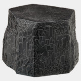 Global Views Soros Soros Accent Table-Black-Wide 16"H x 22"W x 22"D Accent Table