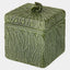 Global Views Foglia Foglia Box-Green-Sm 6"H x 5"W x 5"D Box