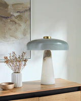 Surya Monza MNZA-001 18"H x 16"W x 16"D Table Lighting