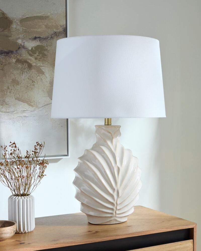 Surya Pearl Frond MVPD-001 27"H x 17"W x 17"D Table Lighting
