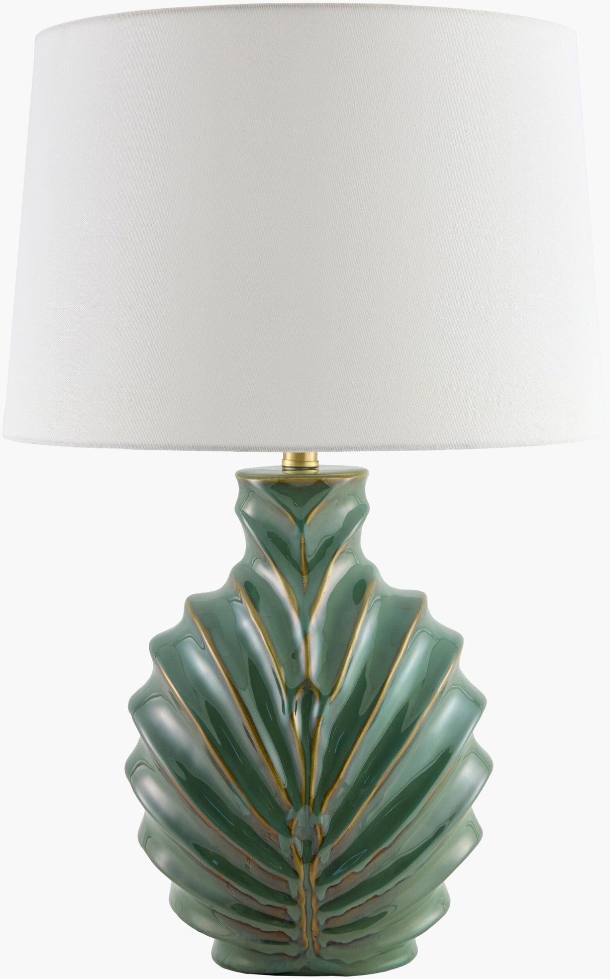 Surya Pearl Frond MVPD-002 27"H x 17"W x 17"D Table Lighting