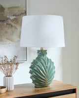 Surya Pearl Frond MVPD-002 27"H x 17"W x 17"D Table Lighting