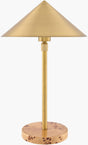 Livabliss Selvanor SLVR-002 27"H x 12"W x 12"D Table Lighting