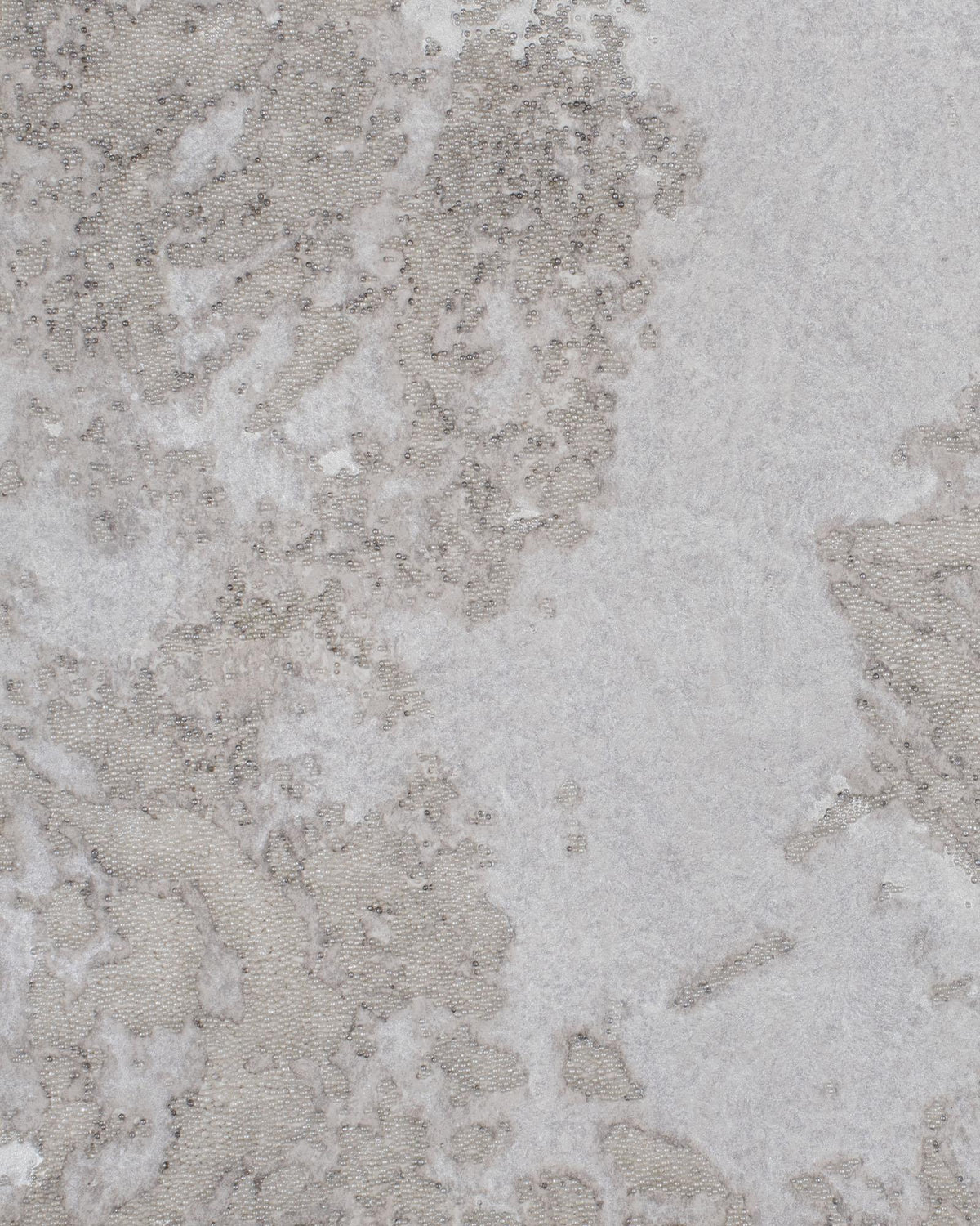 Winfield Thybony OBSIDIAN BEADS SILVER LEAF Wallpaper
