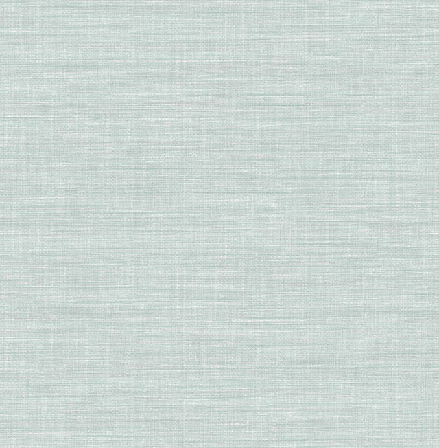 Advantage Exhale Light Blue Faux Grasscloth Wallpaper