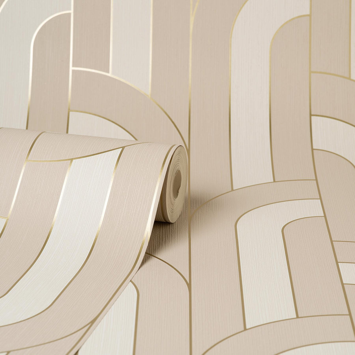 York Ezra Blush Arch Wallpaper