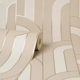 York Ezra Blush Arch Wallpaper