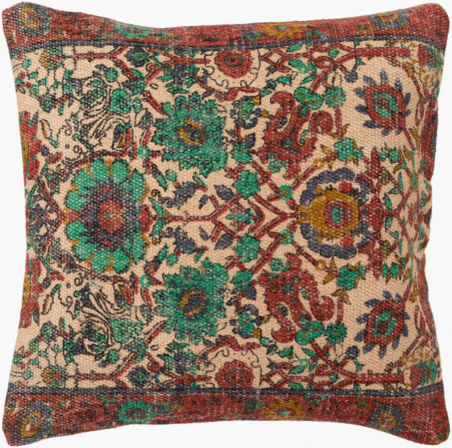 Surya Shadi SD-005 18"L x 18"W Pillow