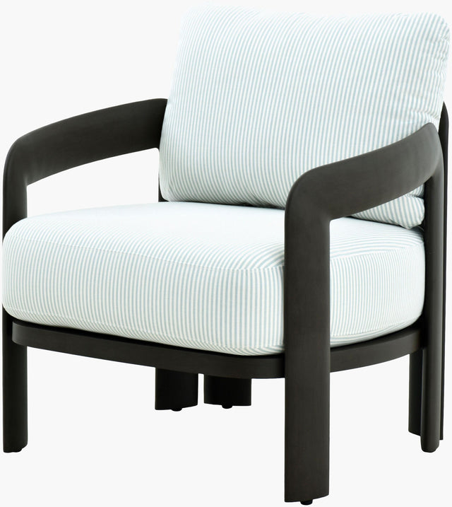 Surya Ravelle SOLE-002 29"H x 32"W x 33"D Accent Chair