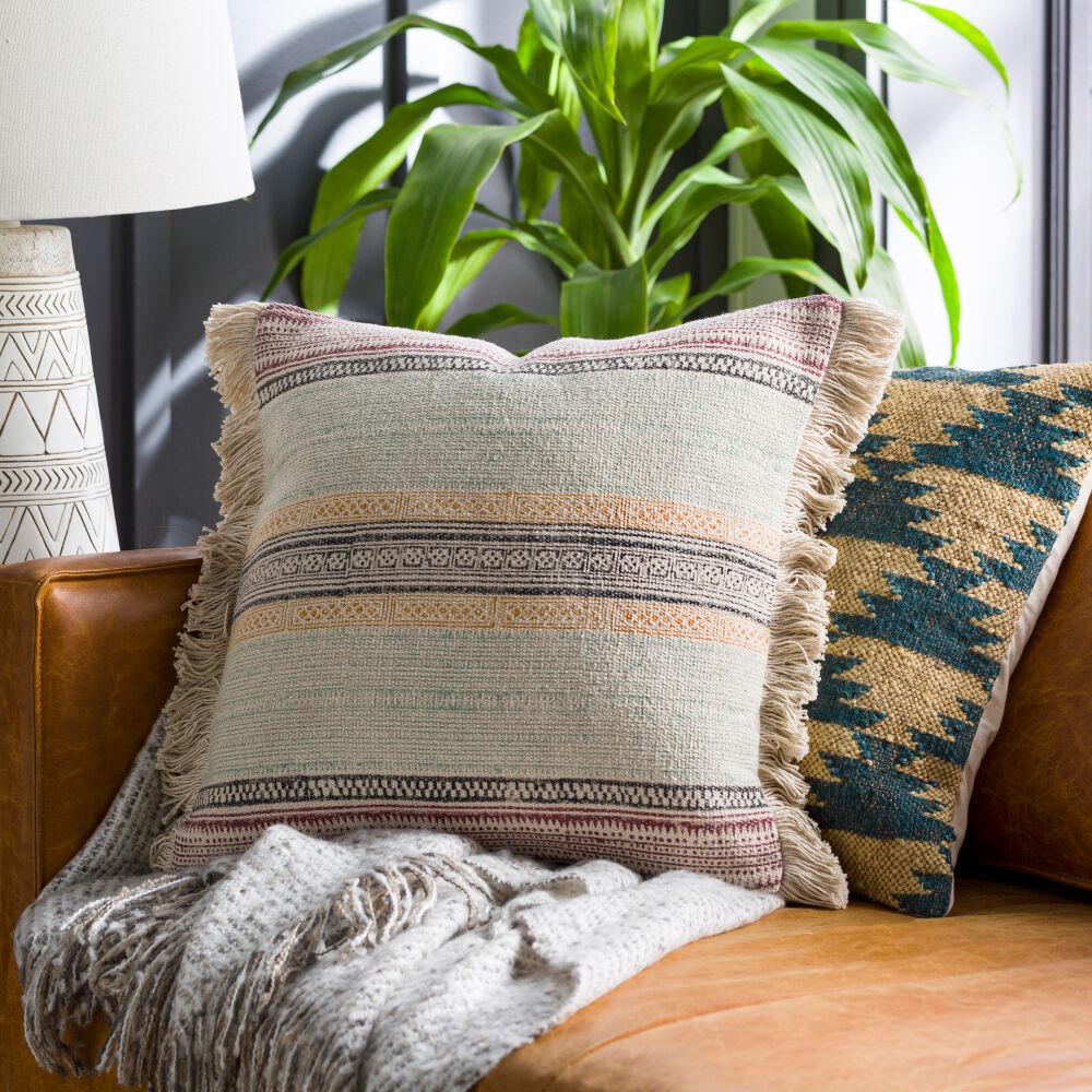 Surya Zendaya ZEN-001 14"L x 22"W Pillow