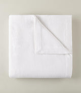 Peacock Alley All Seasons Framed Cotton Blanket TWIN WHITE