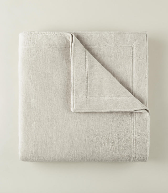Peacock Alley All Seasons Framed Cotton Blanket THROW
