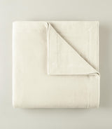 Peacock Alley All Seasons Framed Cotton Blanket THROW NATURAL