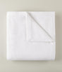 Peacock Alley All Seasons Framed Cotton Blanket THROW WHITE