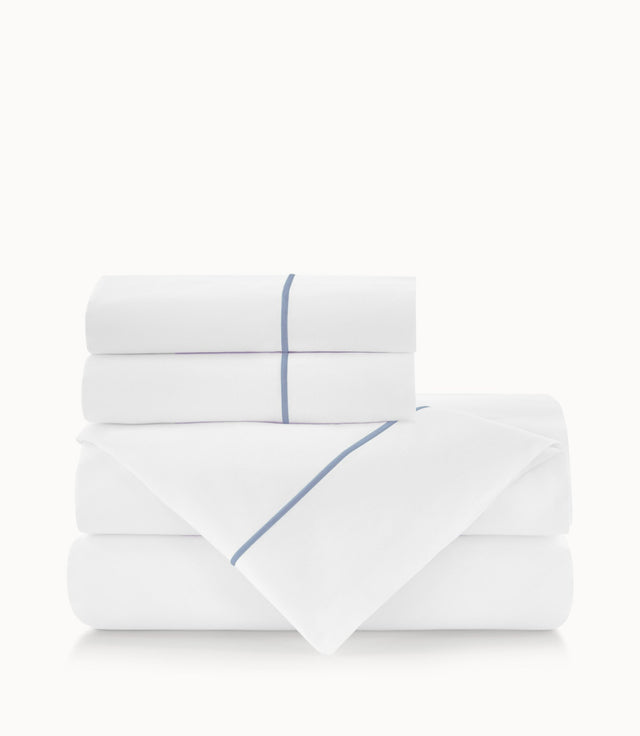 Peacock Alley BOUTIQUE PERCALE SHEET SET KING WEDGEWOOD