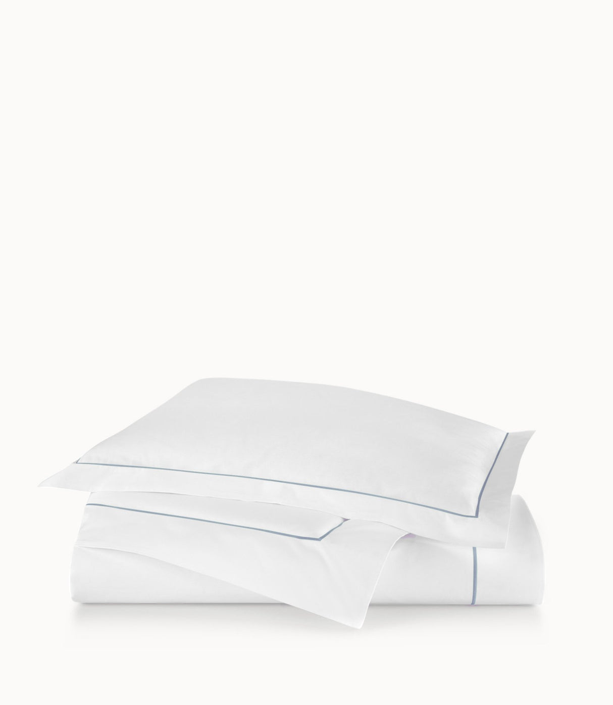 Peacock Alley BOUTIQUE PERCALE DUVET COVER TWIN WEDGEWOOD