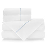 Peacock Alley SOPRANO II SATEEN FLAT SHEET TWIN THYME
