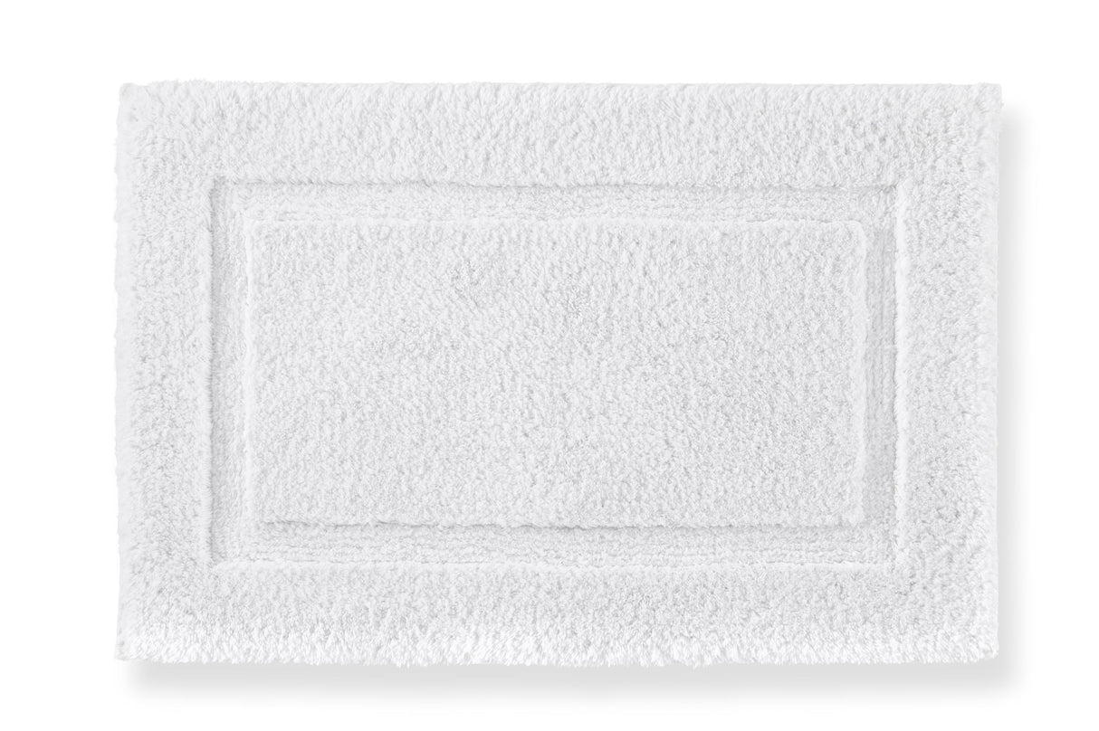 Peacock Alley TIFFANY BATH RUG WHITE