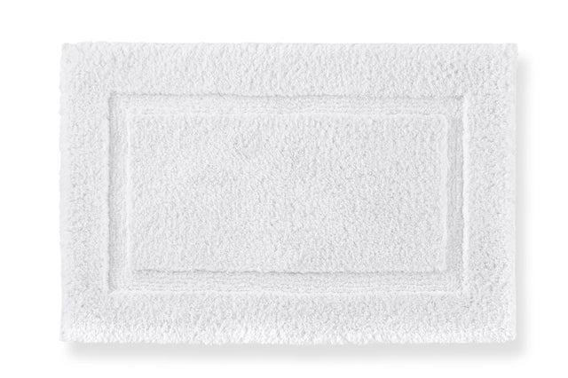 Peacock Alley TIFFANY BATH RUG WHITE