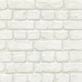 Advantage Chicago Dove Brick Wallpaper