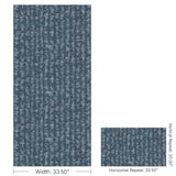 Donghia SHIMMY INDIGO Wallpaper