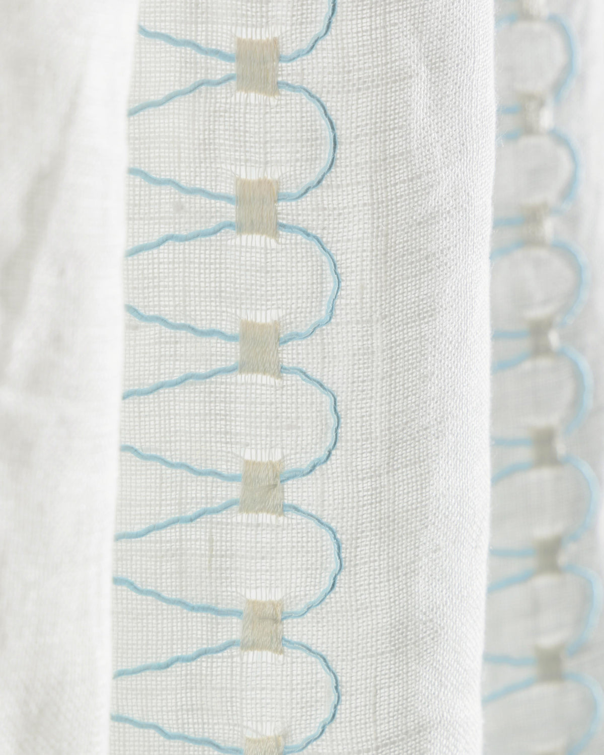 Lee Jofa ALSTON SHEER BLUE Drapery Fabric