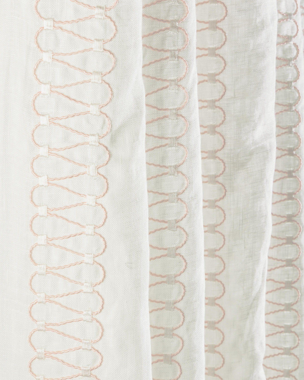 Lee Jofa ALSTON SHEER BLUSH Drapery Fabric