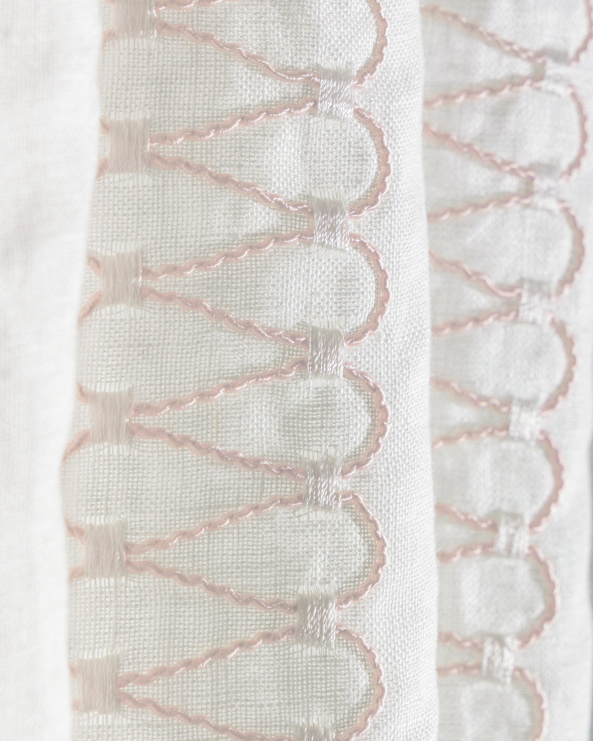 Lee Jofa ALSTON SHEER BLUSH Drapery Fabric