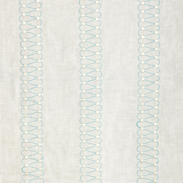 Lee Jofa ALSTON SHEER AQUA Drapery Fabric
