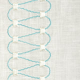 Lee Jofa ALSTON SHEER AQUA Drapery Fabric